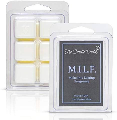 The Candle Daddy MILF Mix 5-Scented 2OZ Wax Melts - 10 Ounces 30 Cubes