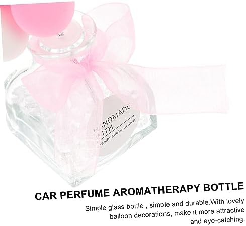 Ciieeo 3pcs Aromatherapy Car Perfume Decorative Balloon Storage Bottles