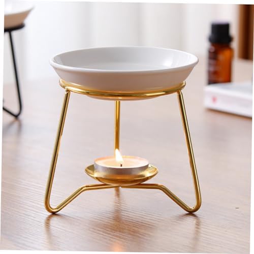 Cabilock 6pcs Ceramic Essential Oil Tray for Aromatherapy Lamp
