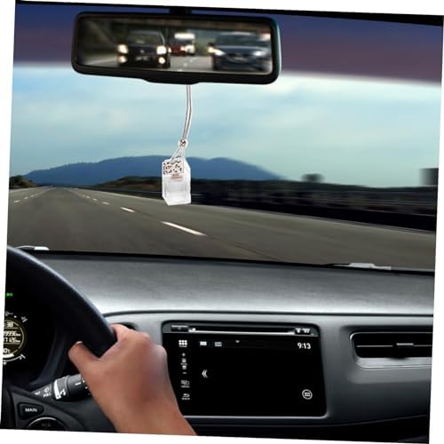 20Pcs Car Hanging Aroma Diffuser Bottles Portable Perfume Decorative Fragrance Holders