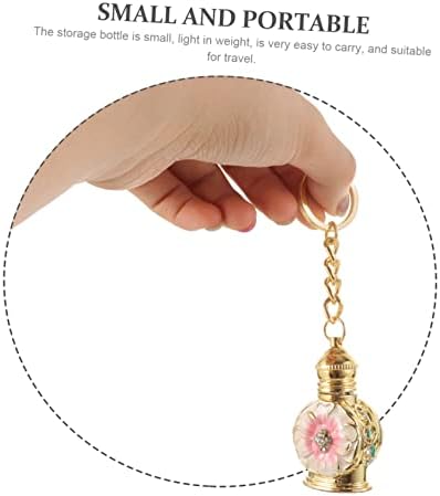 3ml Vintage Style Mini Dubai Zinc Alloy Perfume Bottle for Travel