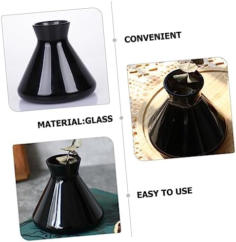 HolidyoYo Aromatherapy Essential Oil Diffuser Bottle Decor Glass