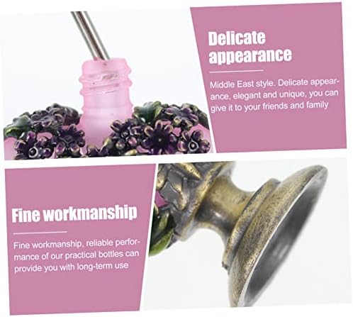 Middle East Style Glass Perfume Bottle for Travel and Decor