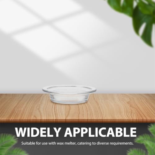 2Pcs Glass Wax Warmer Replacement Dish