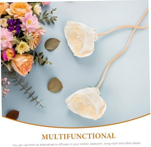 MAGICLULU 8pcs Rattan Aroma Diffuser Sticks