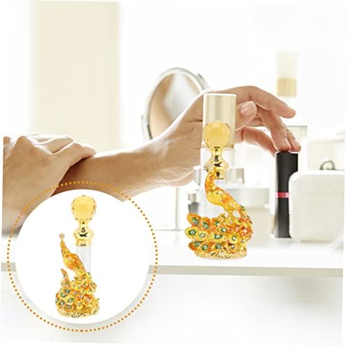 Vintage Refillable Perfume Bottle for Essential Oils and Home Decor