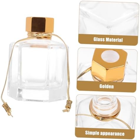 2Pcs Glass Aromatherapy Bottles for Home Office Spa and Events