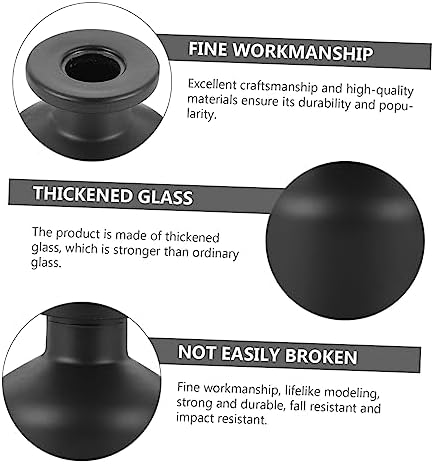 PRETYZOOM 2pcs Frosted Aroma Diffuser Bottles for Home Decor and Gifts