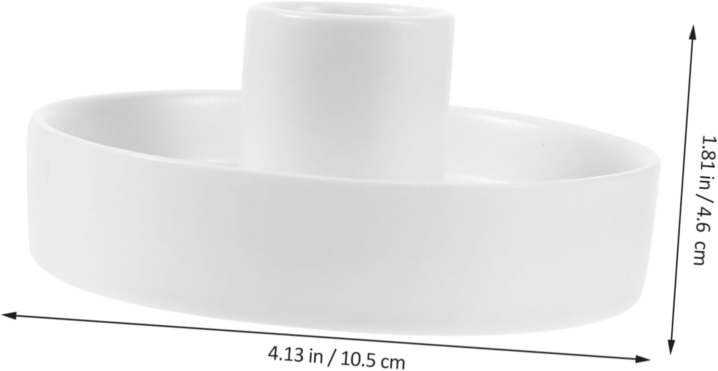 Amosfun Ceramic Candle Holder for Incense Sticks