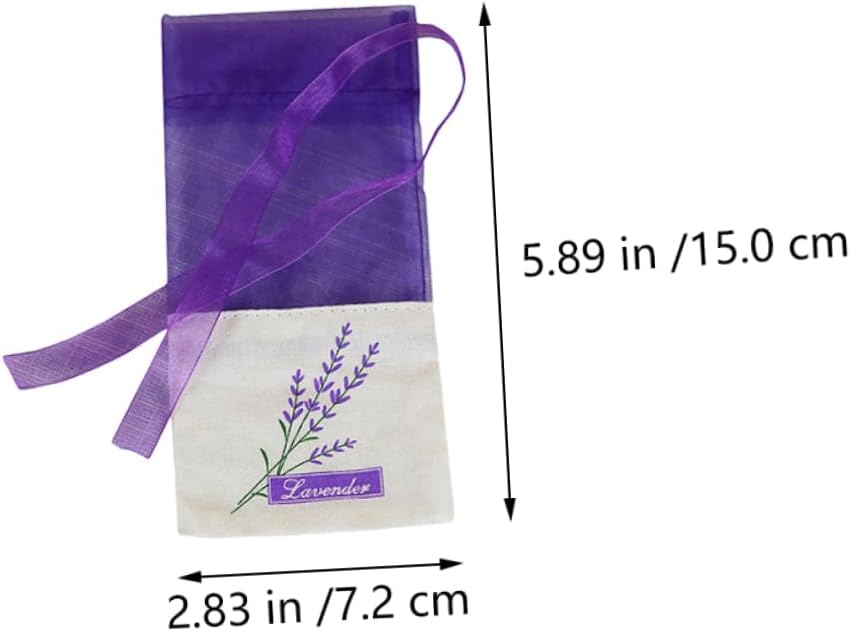 24Pcs Lavender Fragrance Sachet Bags for Storage and Decorations