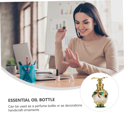 CANIGHT 1pc Glass Essential Oil Bottle for Aromatherapy and Home Decoration