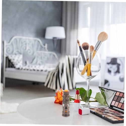 Portable Vintage Refillable Perfume Bottle for Travel Daily Use Durable Glass Design Compact Fragrance Atomizer