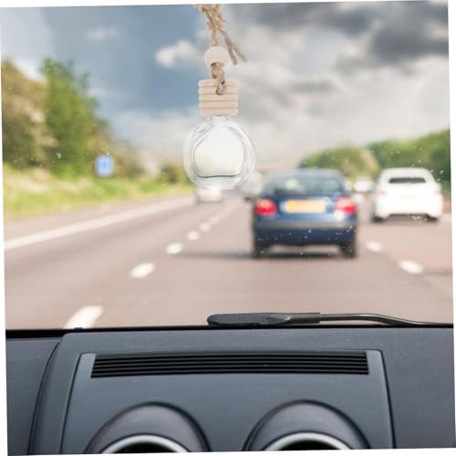 6Pcs Compact Hanging Perfume Bottles for Car Freshness and Home Decor