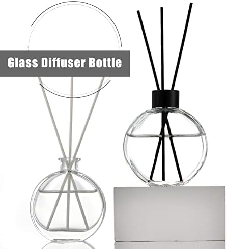 Clear 150ml Glass Diffuser Bottle - Aromatherapy Decor for Home Use