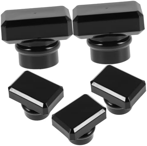 5pcs Elegant Screw Caps for Perfume Bottles