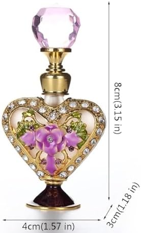 5Ml Mini Vintage Perfume Bottle Decorative Glass