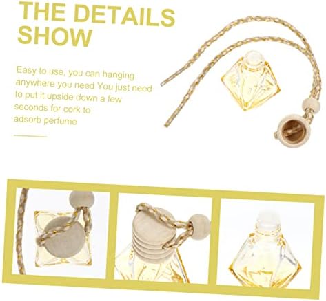Cabilock 5Pcs Hanging Perfume Bottle Diffuser for Car Aromatherapy Pendant