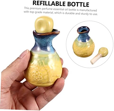 SAFIGLE Aroma Diffuser Essential Oil Bottle Stopper Decorative Travel Accessory