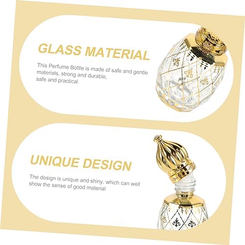 BIUDECO Arab Style Perfume Oil Roller Ball Bottle