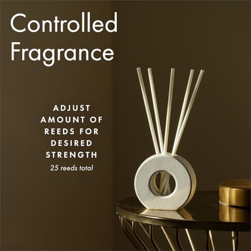 ScentAir Infused Liquidless Reeds 25 Flameless Reeds and Decorative Vase