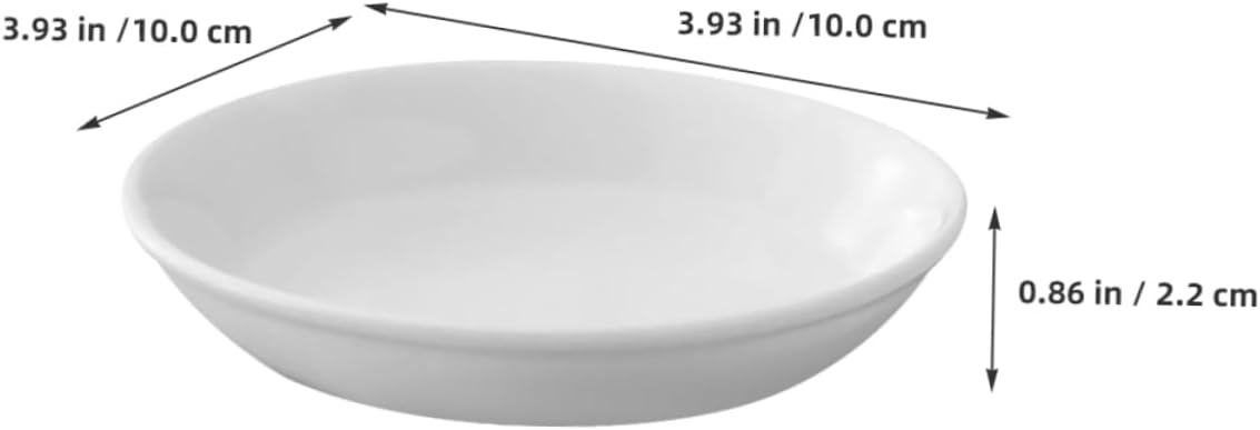 Happyyami 6pcs Ceramic Dish Replacement for Wax Warmers