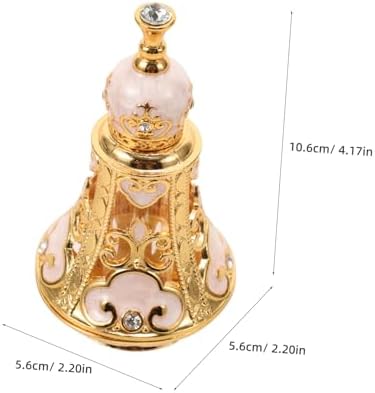 Vintage Glass Perfume Bottle with Dropper for Essential Oils