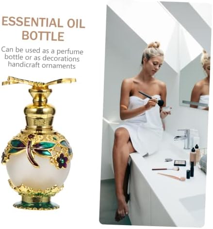 1Pc Glass Essential Oil Bottle for Aromatherapy Diffuser Storage and Perfume Use