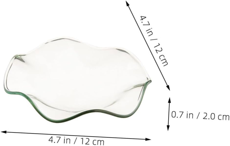 3pcs Replacement Glass Dish for Essential Oil Warmer Lamp