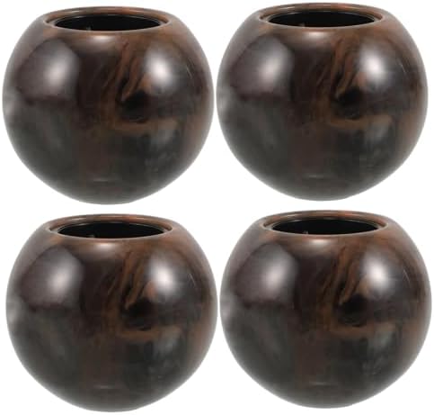Didiseaon 4pcs Resin Ball Caps for Perfume Bottles