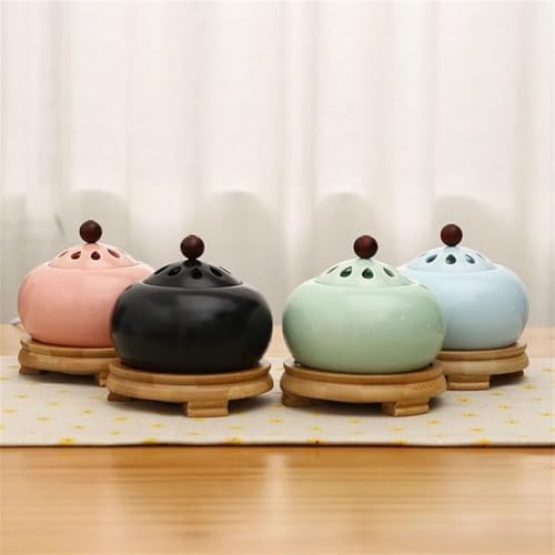Timing Temperature Electronic Incense Burner with Spoon and Spice Tray