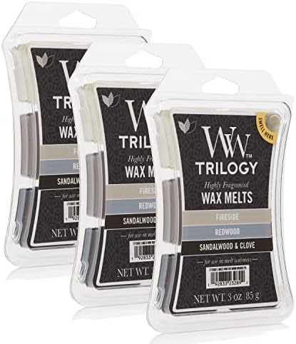 WoodWick Warm Woods 3 Oz Wax Melts 3 Packs