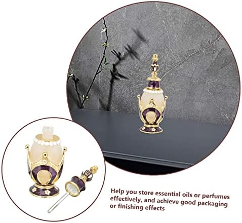 Hemobllo 3-Piece Refillable Glass Perfume Bottle Set