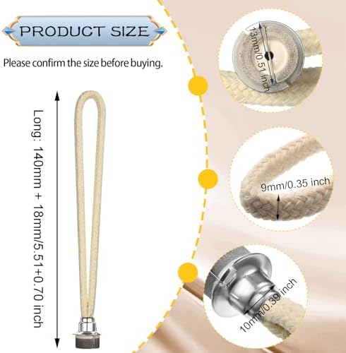 HiFANCY 2PCS Oil Lamp Wicks for Fragrance Lamp