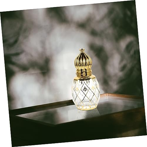 8ml Arabian Style Refillable Perfume Bottle with Floral Design