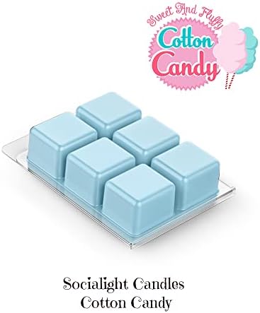 Socialight Candles Cotton Candy Scented Wax Cubes