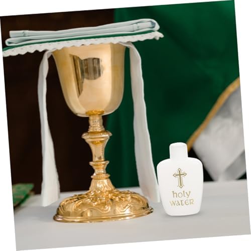 LIFKOME 2Pcs Vintage Holy Water Bottles for Spiritual Ceremonies and Decor