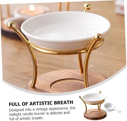 GLEAVI Essential Oil Burner with Tea Light Holder and Aroma Diffuser