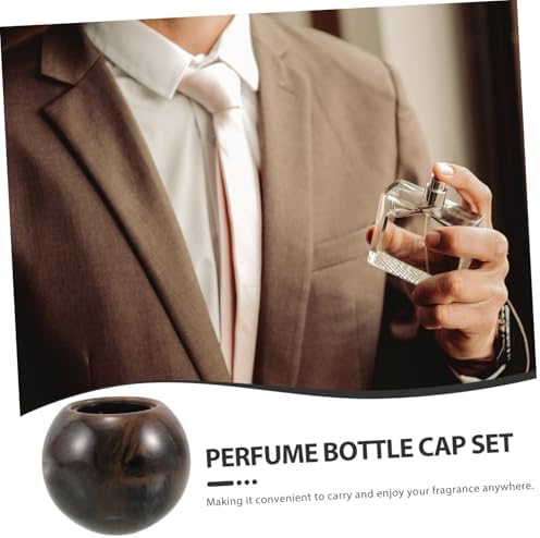4PCS Resin Ball Shaped Caps for Perfume Bottles