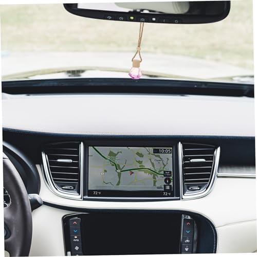 5Pcs Car Hanging Perfume Bottle Pendant with String Refillable Essential Oil Diffuser Ornament