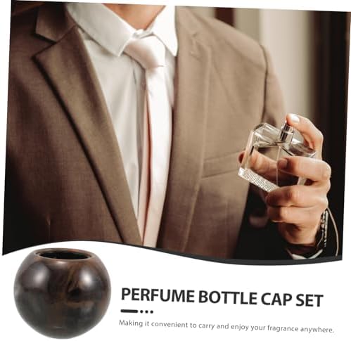 Resin Caps for Mini Perfume Bottles 4pcs 15 Teeth Replacement