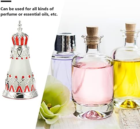 1pc Elegant Refillable Glass Perfume Bottle for Travel and Home Use