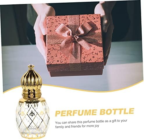 8ml Arabian Style Refillable Perfume Bottle with Floral Design