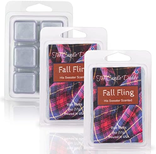 The Candle Daddy Fall Fling Scented Wax Melt Pack