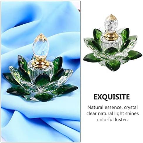 1pc Elegant Glass Perfume Bottle for Essential Oils and Travel