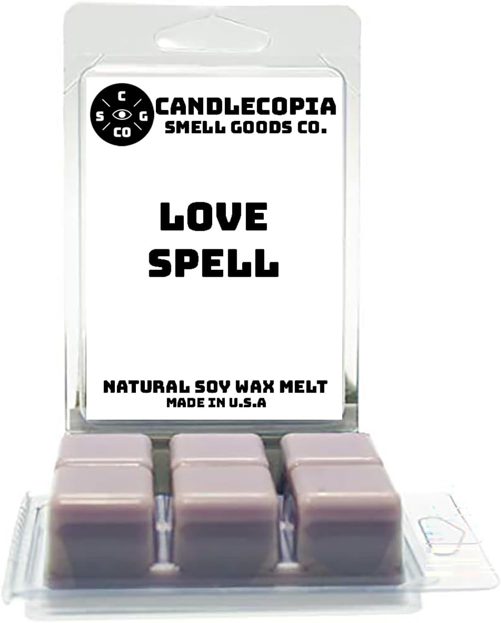 Love Spell Scented Vegan Wax Melts 12 Cubes in 2 x 6-Pack