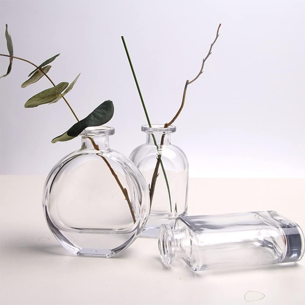 Clear 150ml Glass Diffuser Bottle - Aromatherapy Decor for Home Use