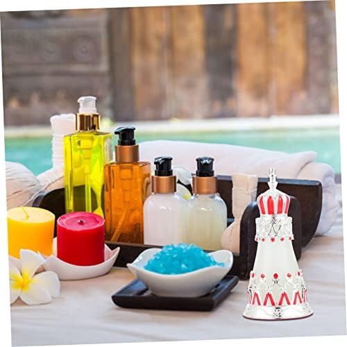 Luxshiny Vintage Arab Style Perfume Bottle Refillable Glass Dropper