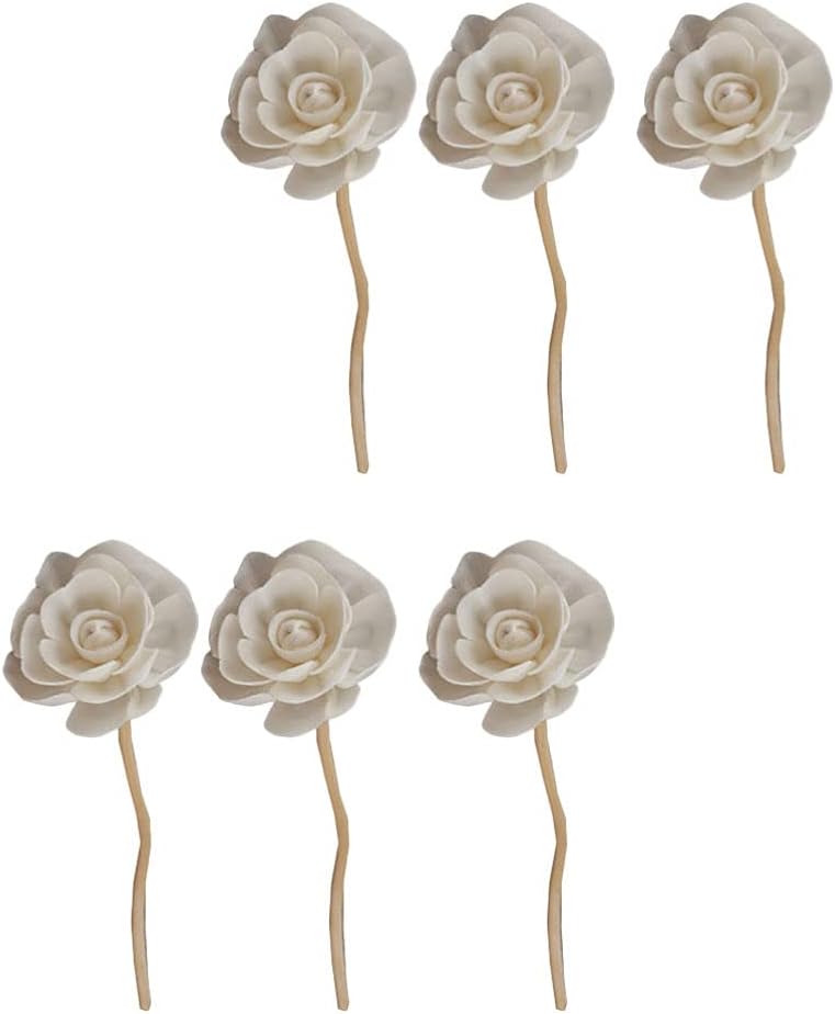 Happyyami 6 Pack Aromatherapy Rattan Diffuser Sticks