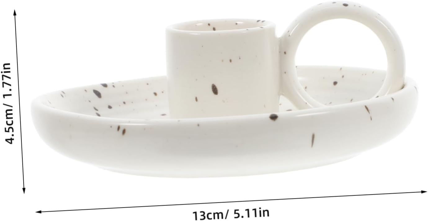 LIFKOME Ceramic Incense Burner with Handle