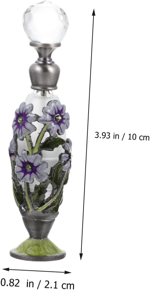 Chic Essential Oil Glass Bottle for Home Fragrance and Travel